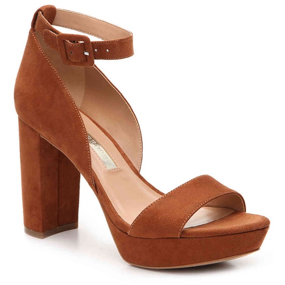 Audrey Brooke Shoes - NWOT Audrey Brooke Retro Suede platform heels